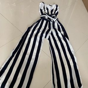 VICI Striped Jumpsuit